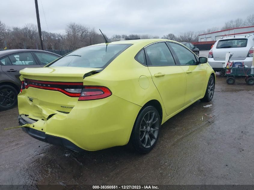 2013 DODGE DART SXT/RALLYE - 1C3CDFBA4DD209271