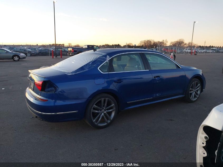 2016 VOLKSWAGEN PASSAT 1.8T R-LINE - 1VWAT7A39GC064945