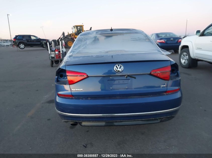2016 VOLKSWAGEN PASSAT 1.8T R-LINE - 1VWAT7A39GC064945