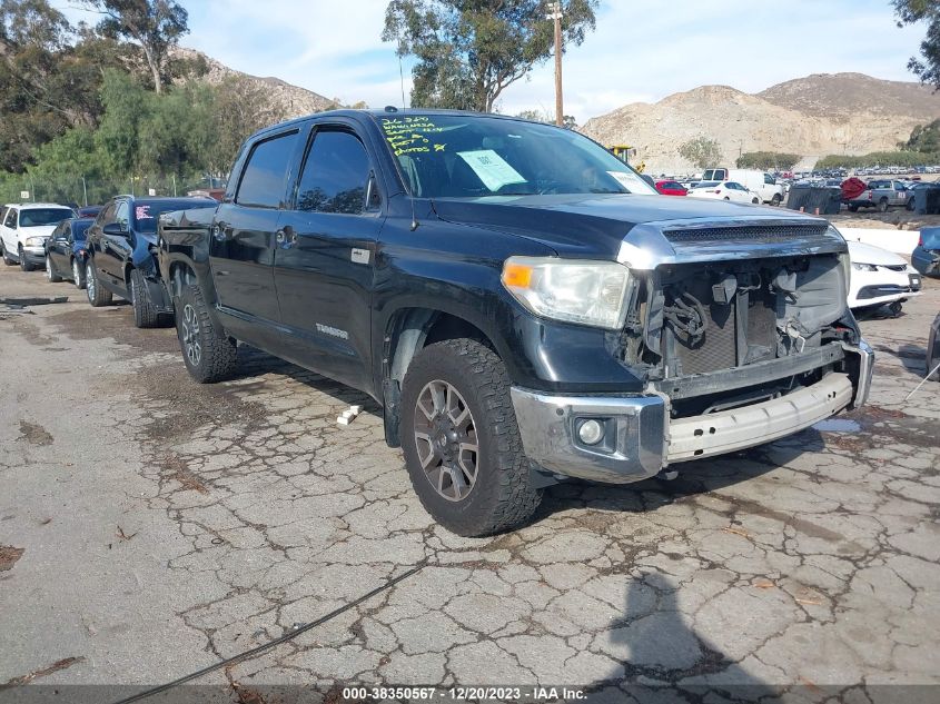 2014 TOYOTA TUNDRA CREWMAX LIMITED - 5TFFY5F13EX153521