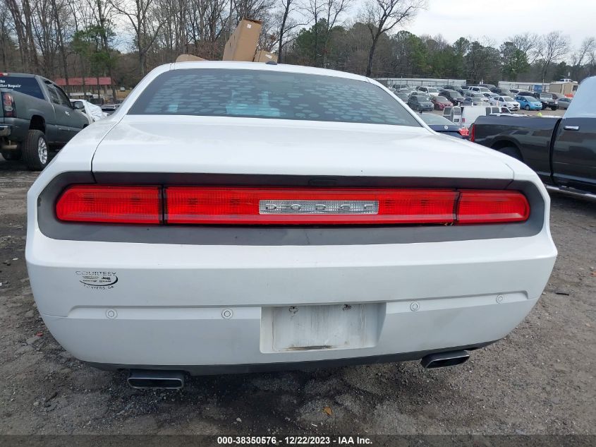 2013 DODGE CHALLENGER SXT - 2C3CDYAG1DH540183