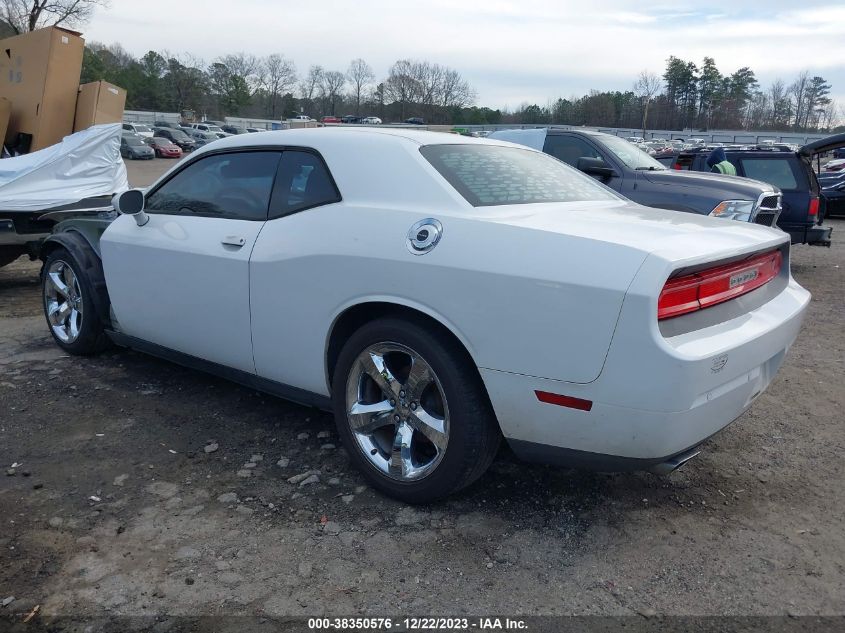 2013 DODGE CHALLENGER SXT - 2C3CDYAG1DH540183