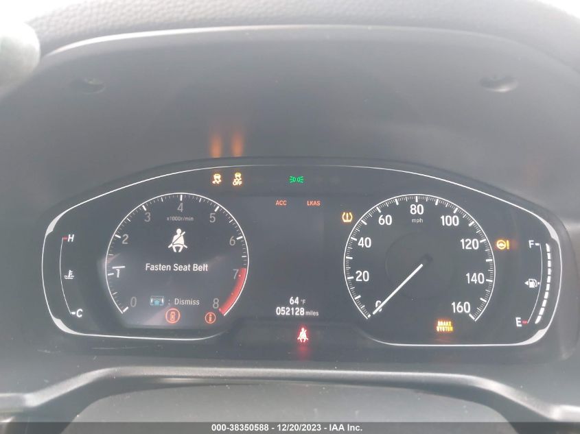 2018 HONDA ACCORD EXL - 1HGCV2F65JA002006