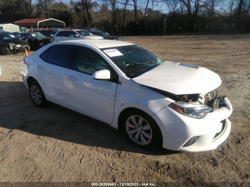 2016 TOYOTA COROLLA LE - 2T1BURHE6GC566116