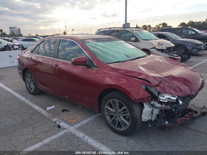 VIN 4T1BF1FK5HU629680 2017 TOYOTA CAMRY SE