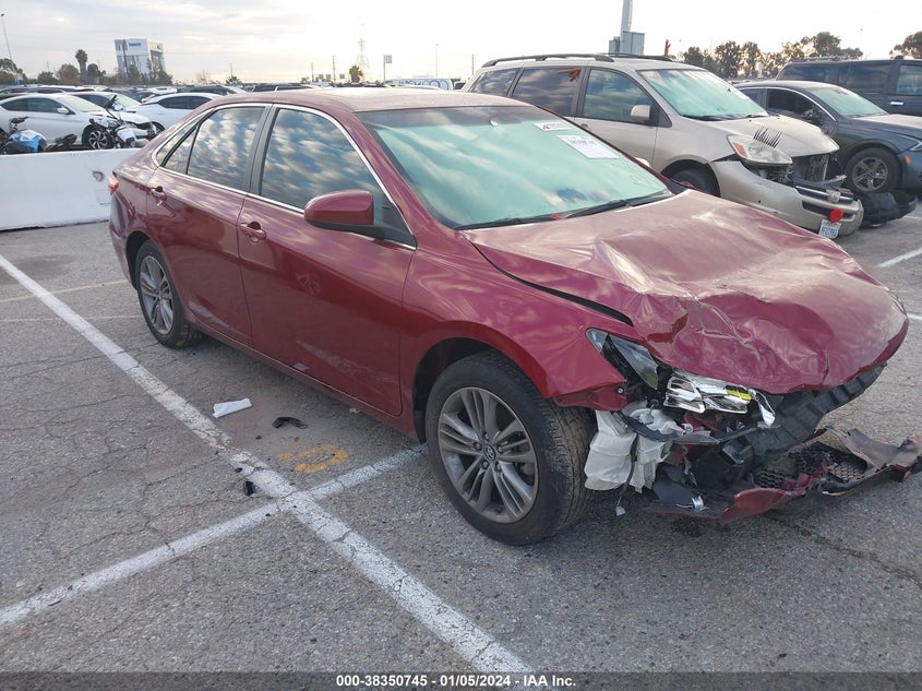 VIN 4T1BF1FK5HU629680 2017 TOYOTA CAMRY SE