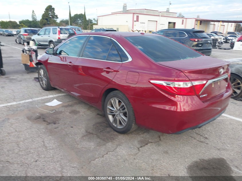 VIN 4T1BF1FK5HU629680 2017 TOYOTA CAMRY SE