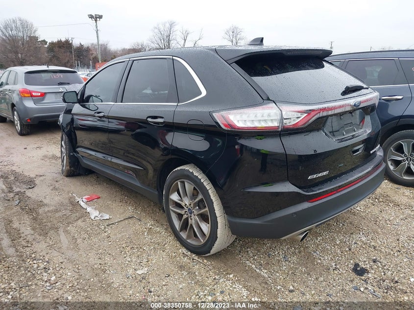 VIN 2FMPK3K96HBC11327 2017 FORD EDGE TITANIUM