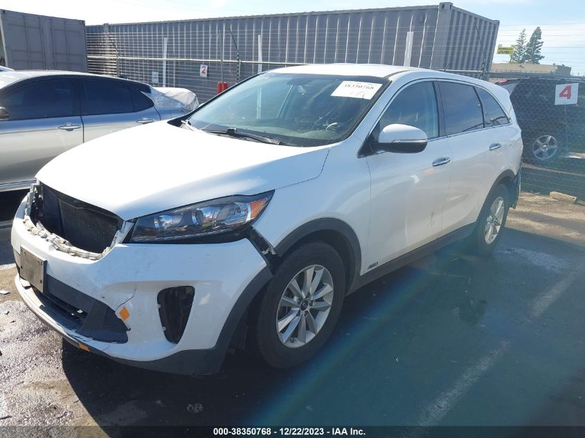 2019 KIA SORENTO 3.3L LX - 5XYPGDA55KG459615