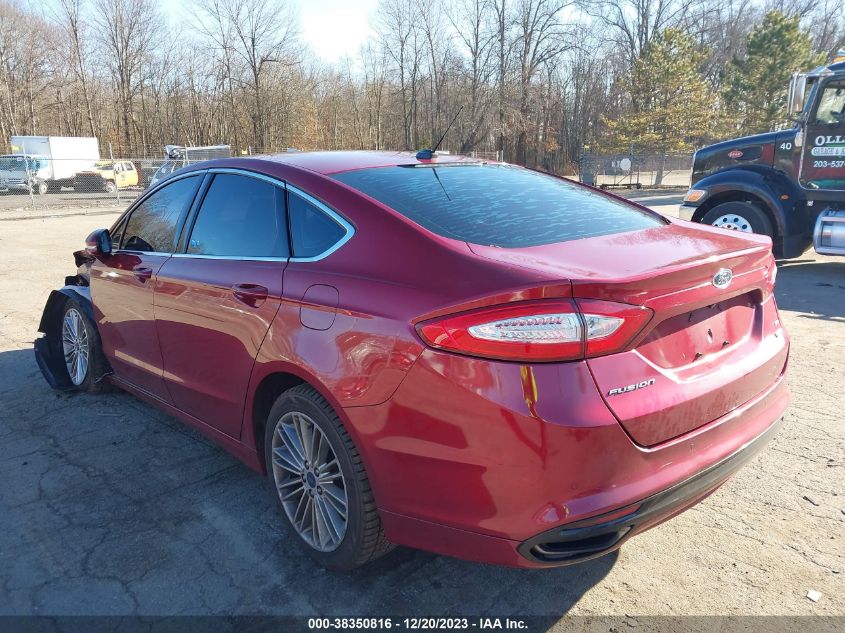 2016 FORD FUSION SE - 3FA6P0T94GR337125