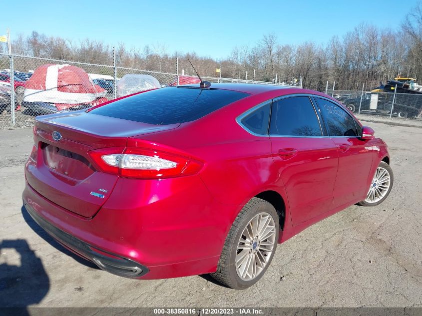 2016 FORD FUSION SE - 3FA6P0T94GR337125