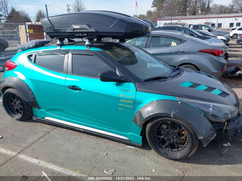 2015 HYUNDAI VELOSTER TURBO - KMHTC6AE8FU231551