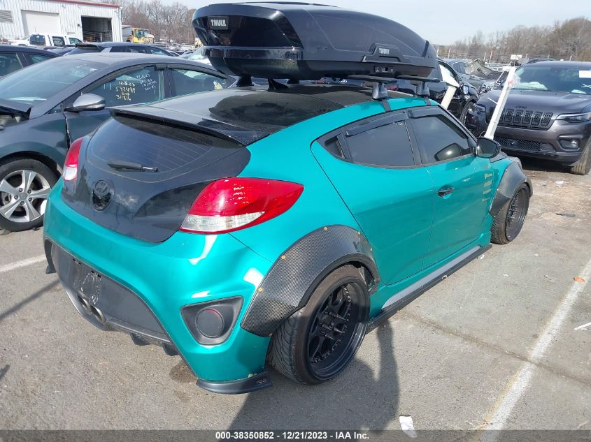 2015 HYUNDAI VELOSTER TURBO - KMHTC6AE8FU231551