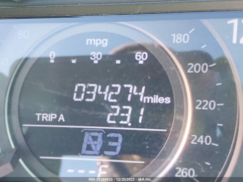 2015 HONDA ACCORD EXL - 1HGCR2F85FA247904