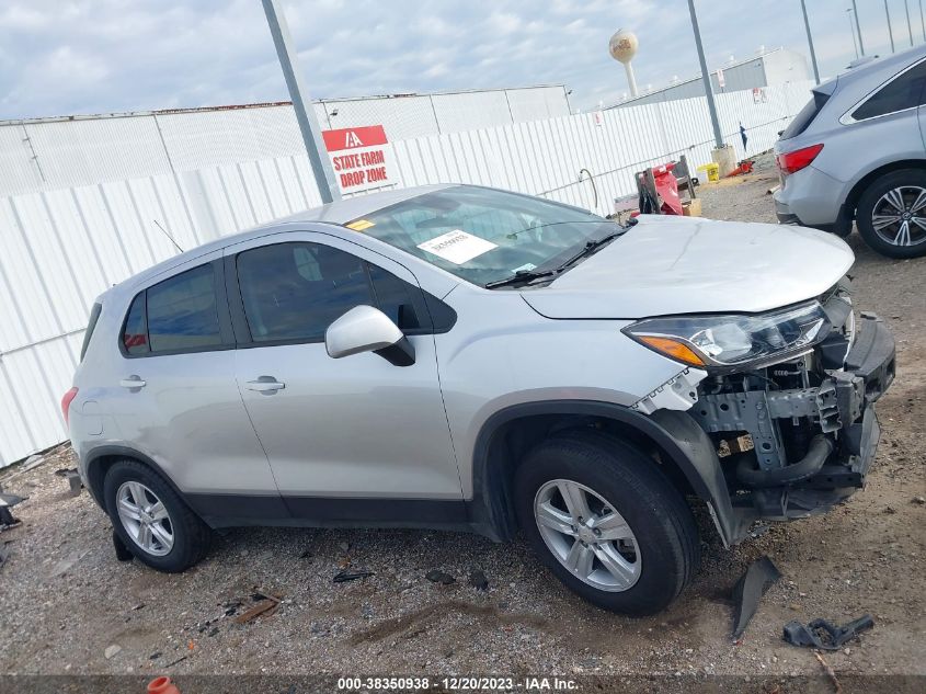 2020 CHEVROLET TRAX FWD LS - KL7CJKSB4LB039491