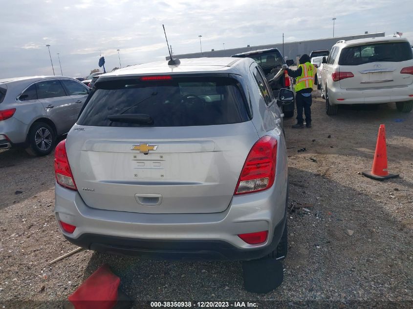 2020 CHEVROLET TRAX FWD LS - KL7CJKSB4LB039491
