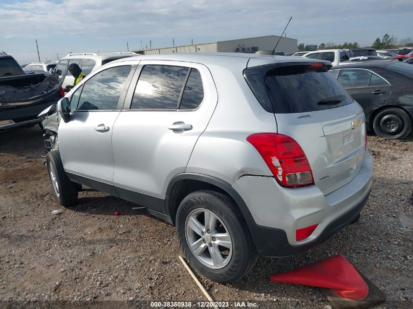 2020 CHEVROLET TRAX FWD LS - KL7CJKSB4LB039491