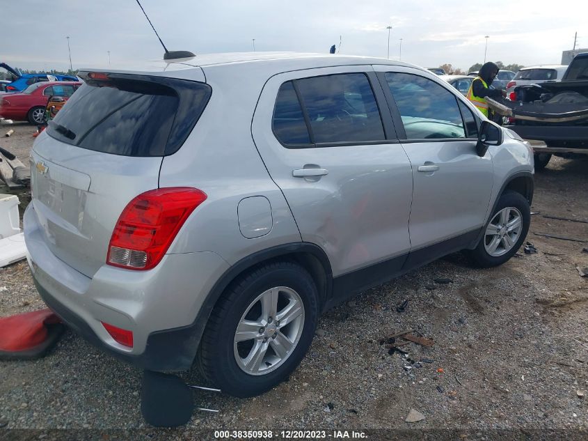 2020 CHEVROLET TRAX FWD LS - KL7CJKSB4LB039491