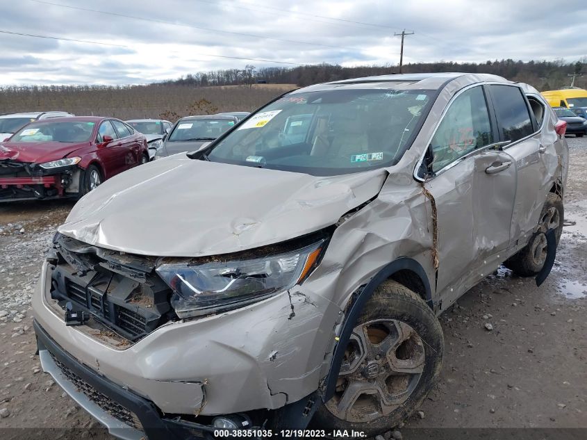 2017 HONDA CR-V EX-L/EX-L NAVI - 5J6RW2H81HL048672