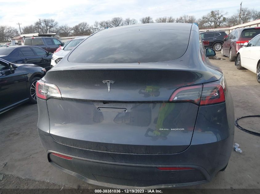 2023 TESLA MODEL Y AWD/LONG RANGE DUAL MOTOR ALL-WHEEL DRIVE - 7SAYGDEE3PA137102