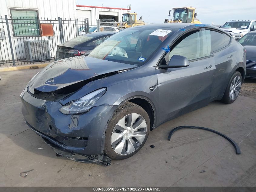 2023 TESLA MODEL Y AWD/LONG RANGE DUAL MOTOR ALL-WHEEL DRIVE - 7SAYGDEE3PA137102
