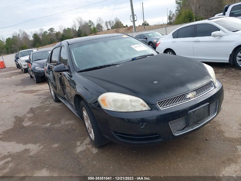 2013 CHEVROLET IMPALA LT - 2G1WG5E34D1190183
