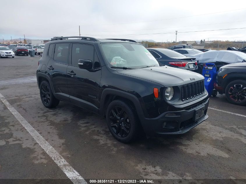 2017 JEEP RENEGADE LATITUDE - ZACCJABB0HPE59744