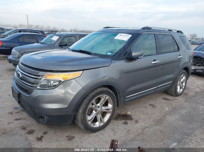 2014 FORD EXPLORER LIMITED - 1FM5K7F87EGC39755