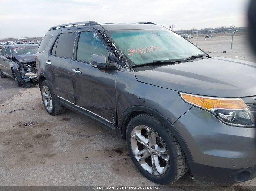 2014 FORD EXPLORER LIMITED - 1FM5K7F87EGC39755
