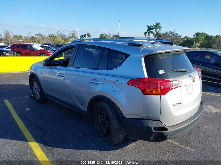 2015 TOYOTA RAV4 LE - JTMZFREV1FD080084