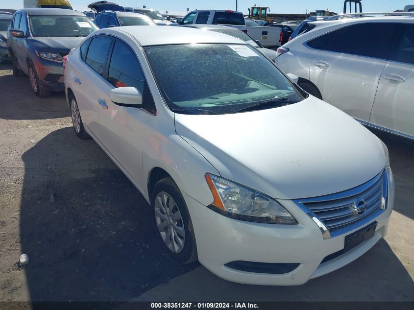 2013 NISSAN SENTRA SV - 3N1AB7APXDL774898