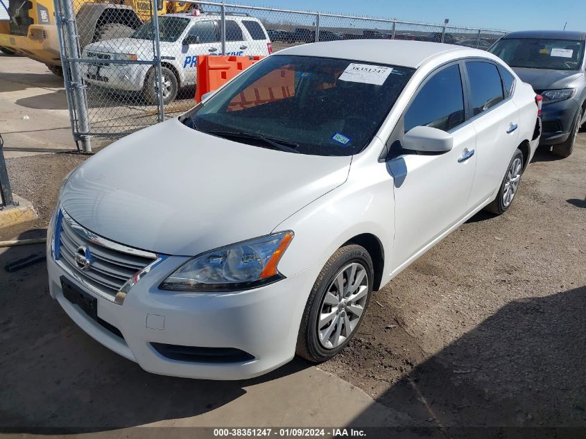 2013 NISSAN SENTRA SV - 3N1AB7APXDL774898