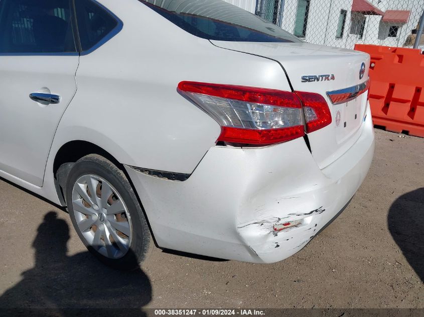 2013 NISSAN SENTRA SV - 3N1AB7APXDL774898