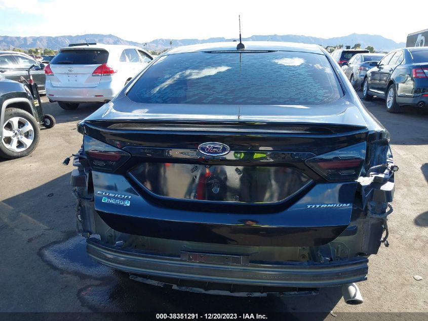 2016 FORD FUSION ENERGI TITANIUM - 3FA6P0SU6GR304617