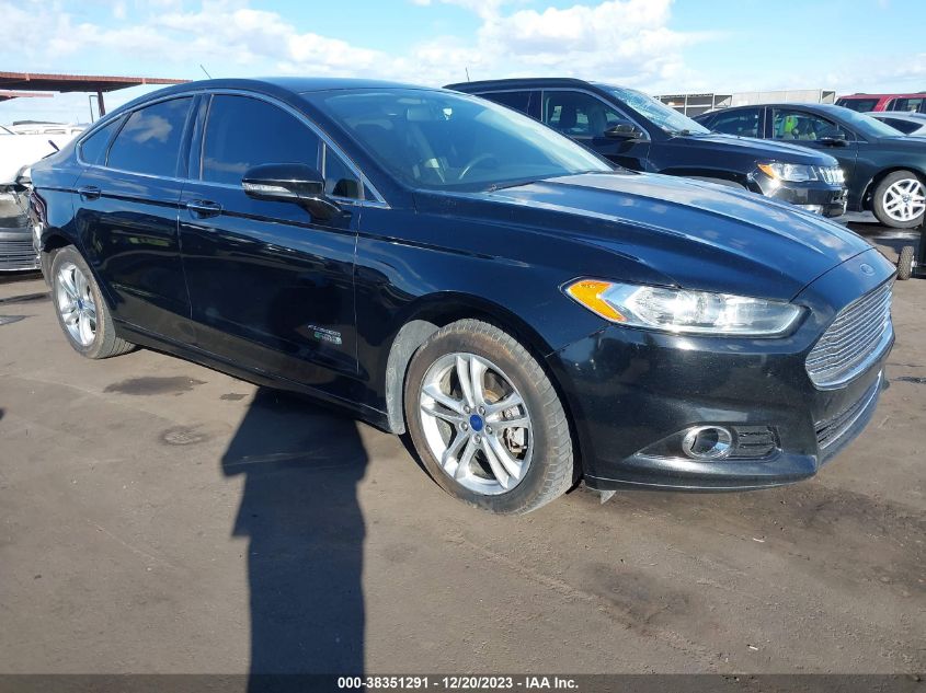 2016 FORD FUSION ENERGI TITANIUM - 3FA6P0SU6GR304617