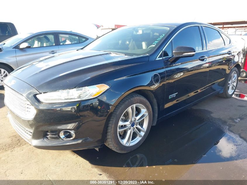 2016 FORD FUSION ENERGI TITANIUM - 3FA6P0SU6GR304617