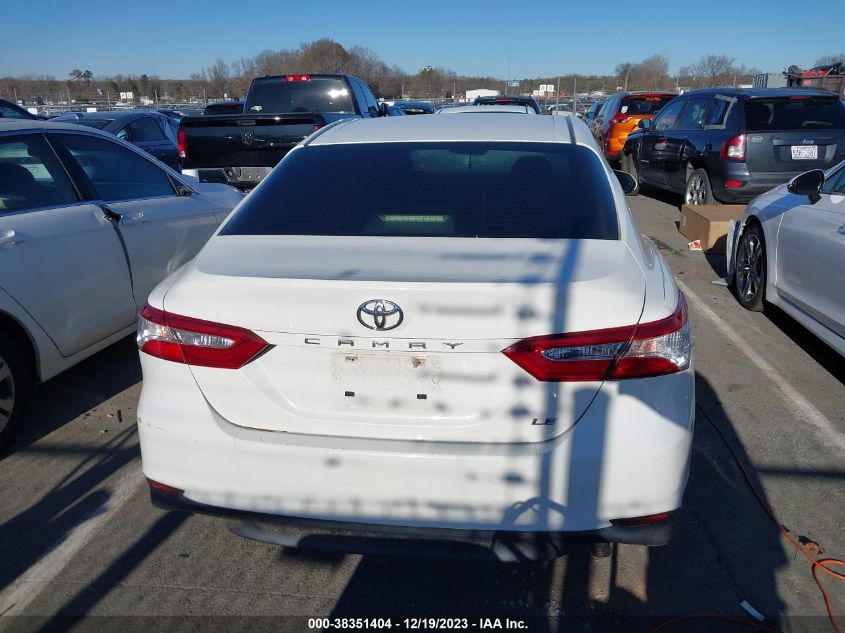 2018 TOYOTA CAMRY LE - JTNB11HK7J3032781