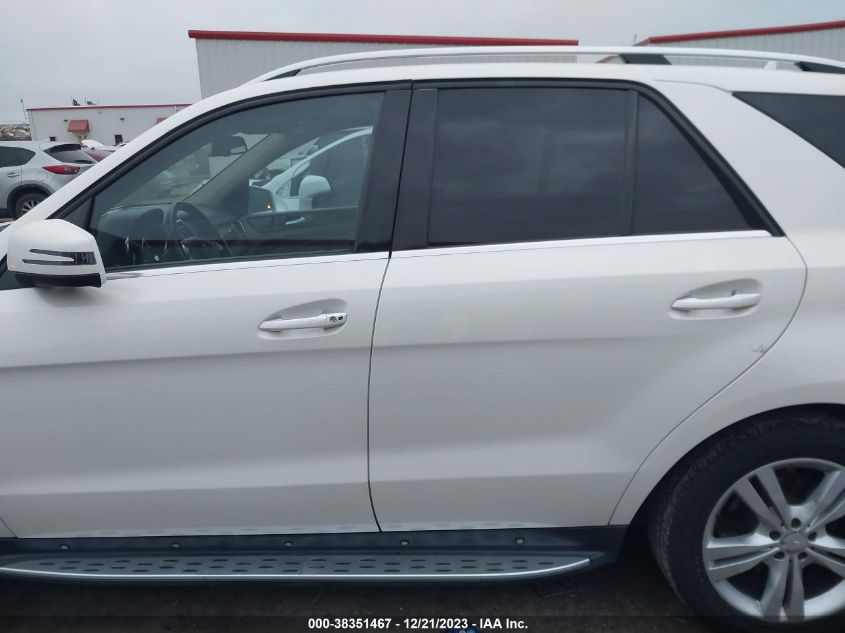 2013 MERCEDES-BENZ ML 350 4MATIC 4JGDA5HB9DA249006