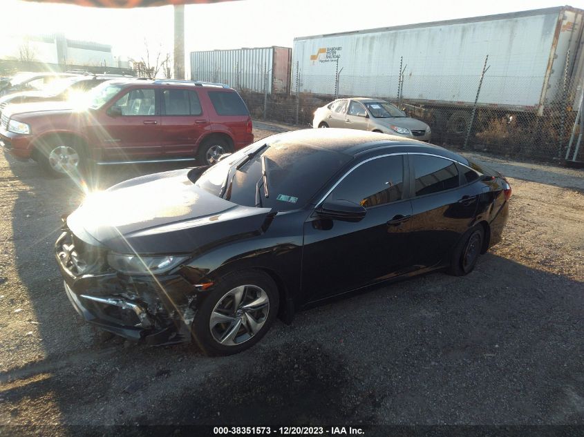 2019 HONDA CIVIC LX - 2HGFC2F66KH547542