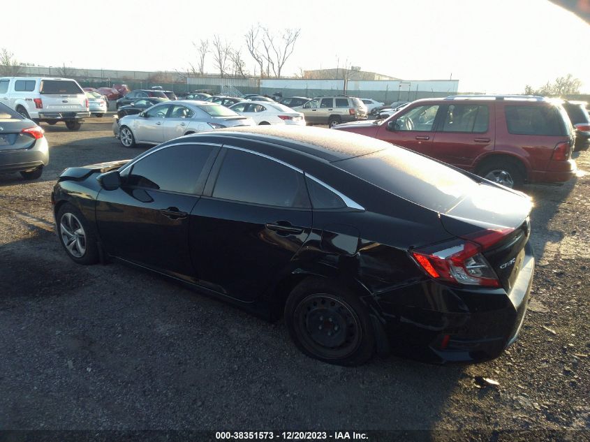 2019 HONDA CIVIC LX - 2HGFC2F66KH547542