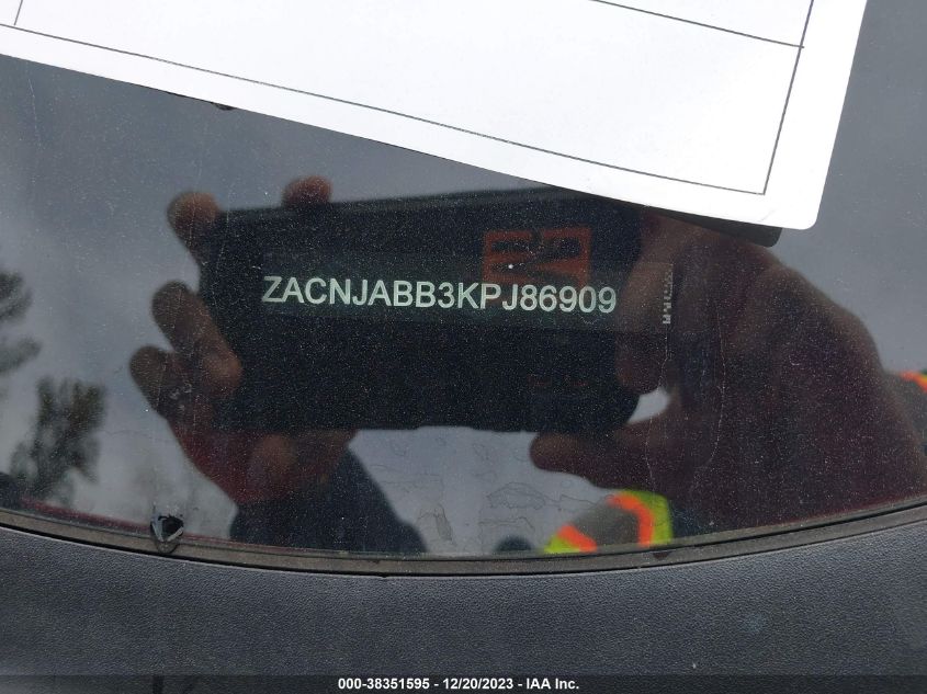 2019 JEEP RENEGADE LATITUDE - ZACNJABB3KPJ86909