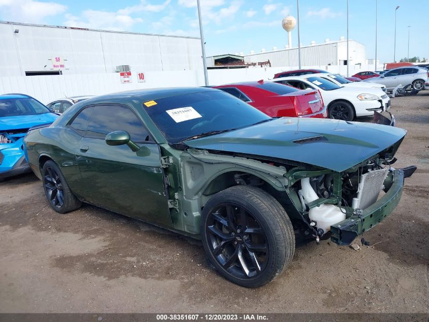 2022 DODGE CHALLENGER SXT - 2C3CDZAG7NH181977