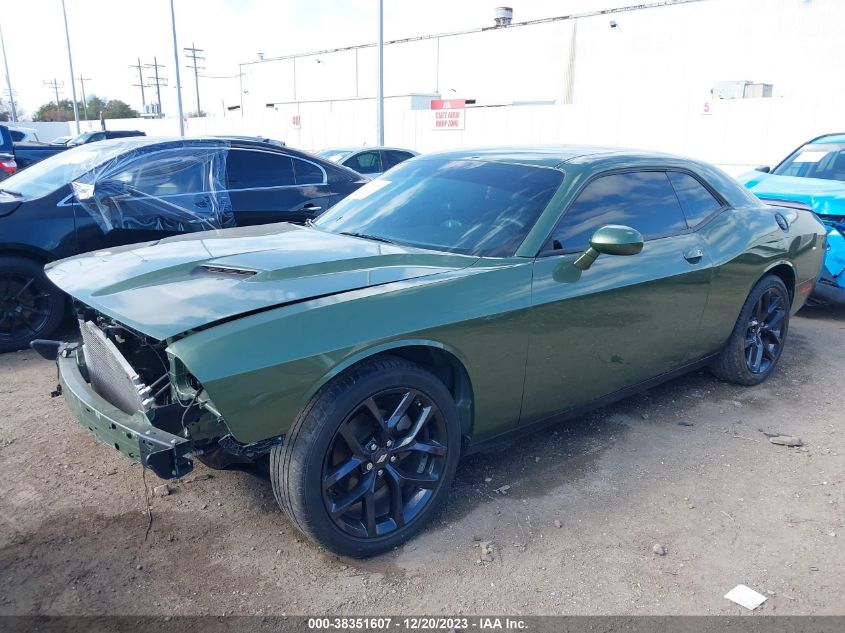 2022 DODGE CHALLENGER SXT - 2C3CDZAG7NH181977