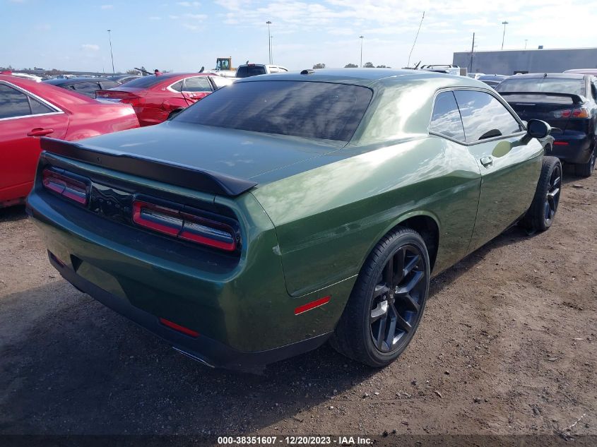 2022 DODGE CHALLENGER SXT - 2C3CDZAG7NH181977