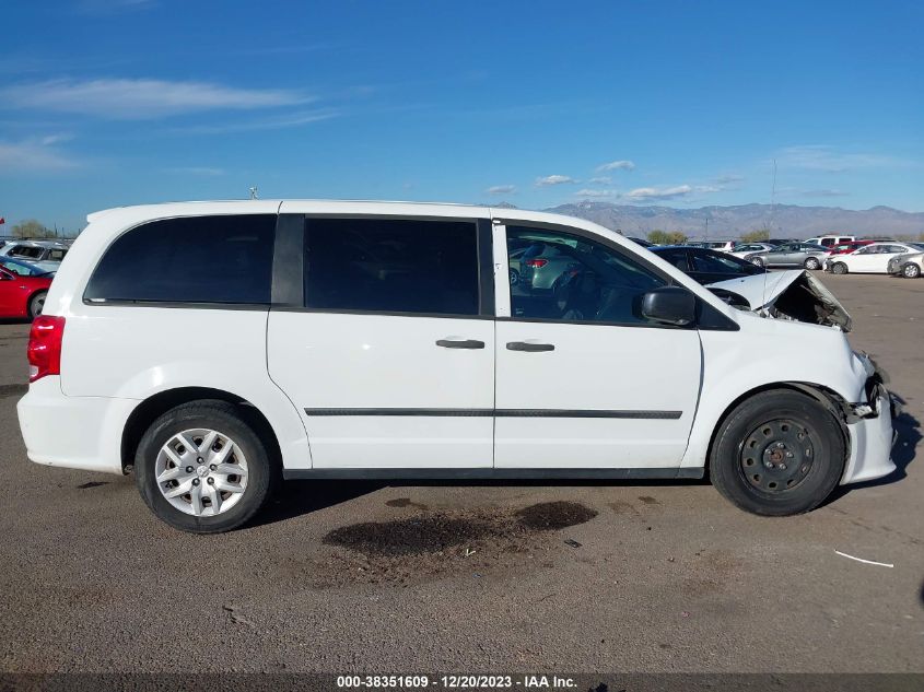 2015 RAM CARGO TRADESMAN 2C4JRGAG5FR679549