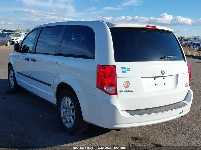 2015 RAM CARGO TRADESMAN 2C4JRGAG5FR679549