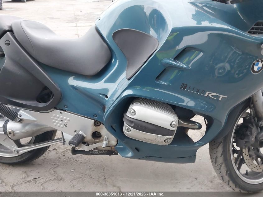 2002 BMW R1150 RT WB10499A32ZE85723