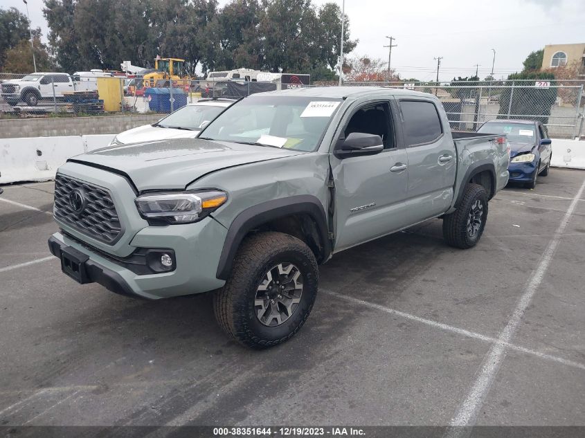 2023 TOYOTA TACOMA DOUBLE CAB/SR/SR5/TRAIL/T - 3TMCZ5AN2PM612394