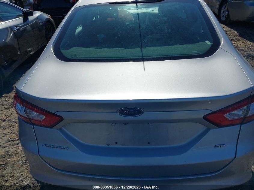 2016 FORD FUSION SE - 3FA6P0H75GR337562