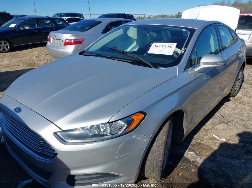 2016 FORD FUSION SE - 3FA6P0H75GR337562